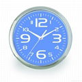 10 inch colorful plastic wall clock 1