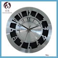 aluminium wall clocks 2