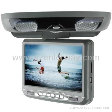 Roof dvd player with wireless game 2