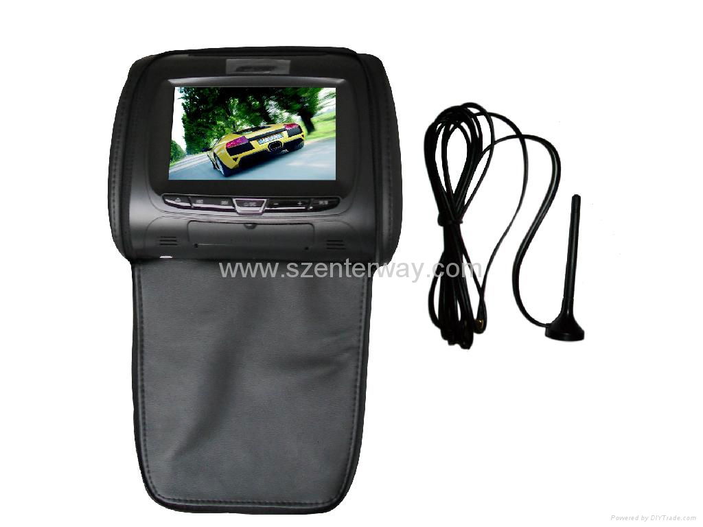 7''Car Headrest dvd with Digital Screen 3