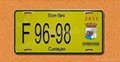 US License Plate 3