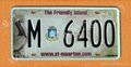 Oval License Plate  5