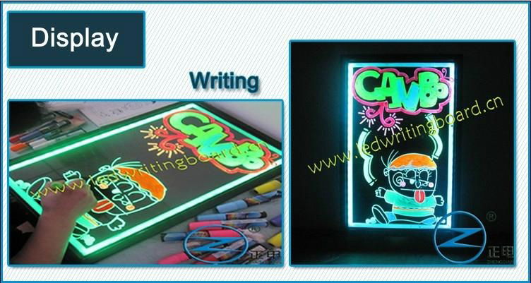 2012 New innovative led writing boards 3