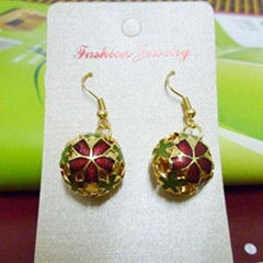 Cloisonne Enamel Earrings Fashion Jewelry Jewellery 