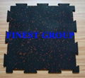 Gym Rubber flooring tile 1