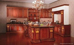 Cherry kitchen cabinet