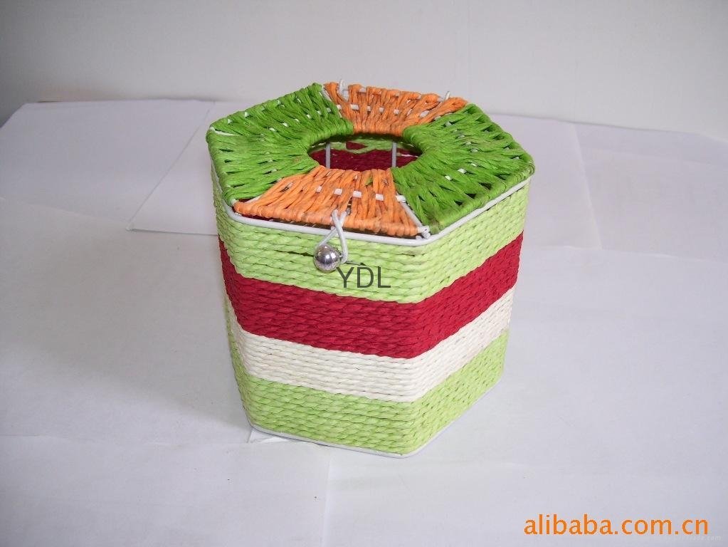 紙繩紙巾盒 4