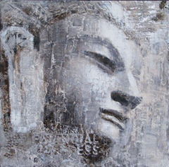 Abstract Buddha Painting