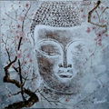 Abstract Buddha Painting 3