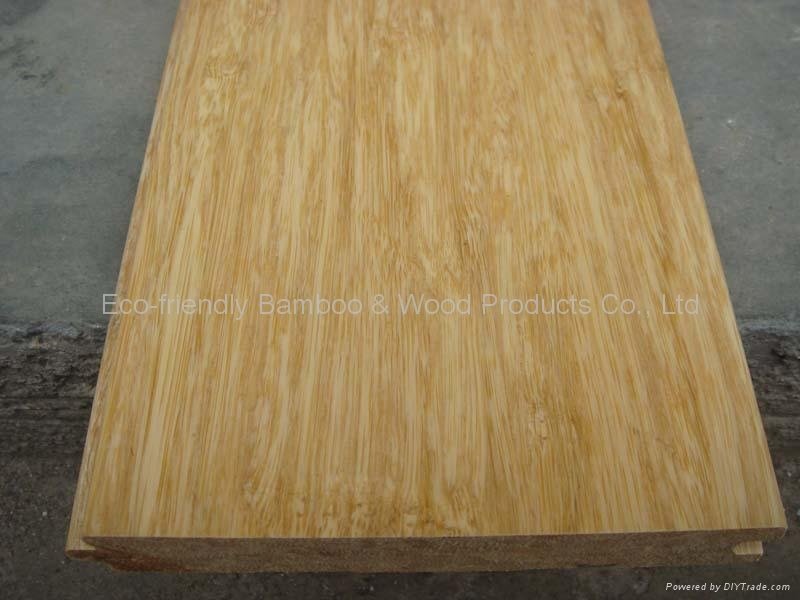 Cold-pressed strand woven bamboo flooring