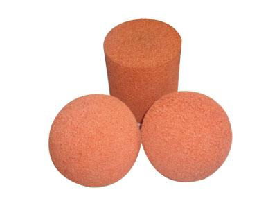 5" soft concrete pump cleaning ball 3