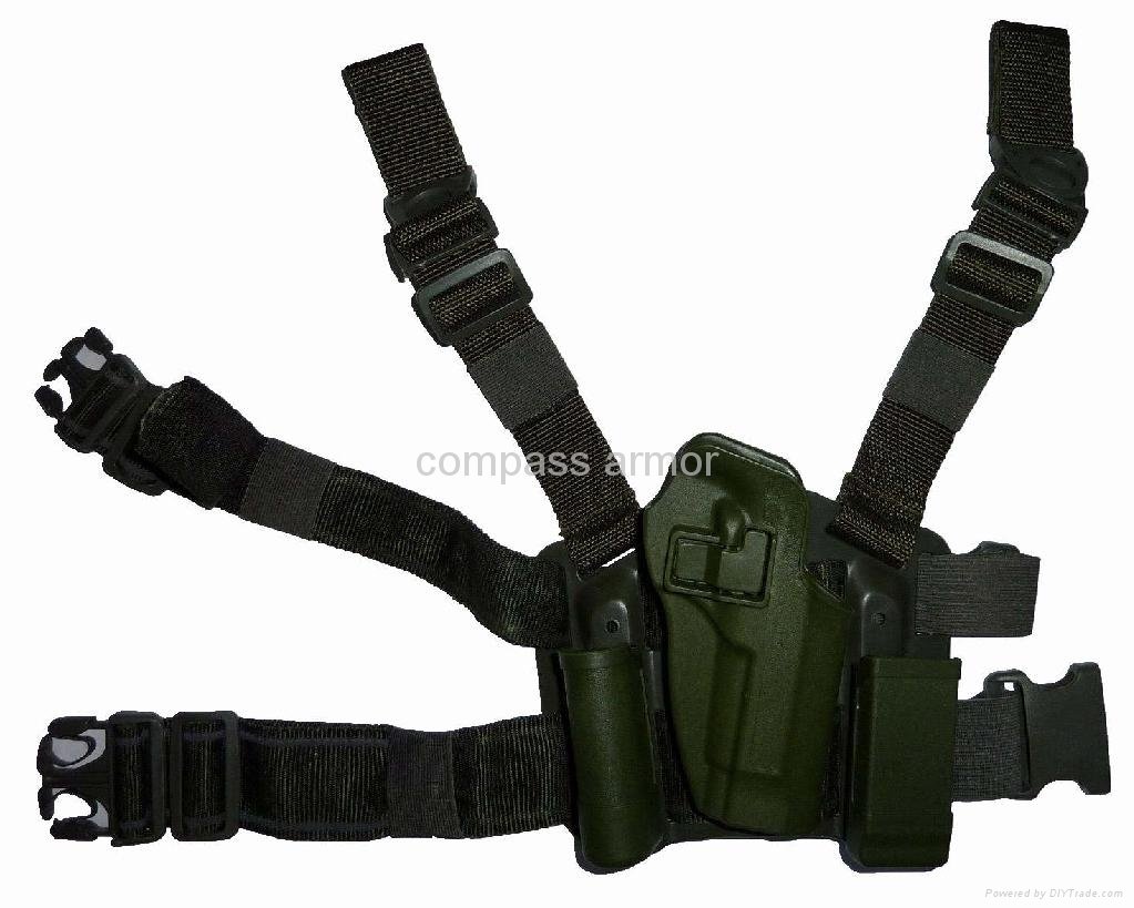 tactical thumb break thigh hoster glock17/18 m1911 3