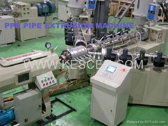 ppr plumb extruded machine   