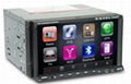 7 inch HD 2 din car dvd player with RDS