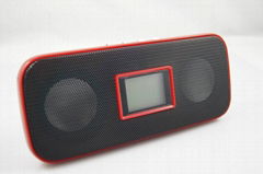 HOT portable card speaker K100 support USB/SD/MP3 with FM NEW