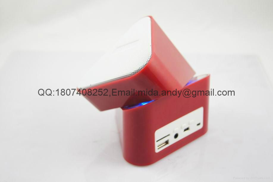 New Hot sale portable speaker M6 support USB/SD/TF/MP3 with FM 4