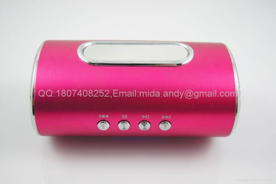 portable card speaker M2 support USB/TF/MP3 with FM 4