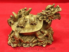 9 sons dragon head turtle tortoise