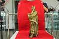 brass standing Guan Gong sculpture 2