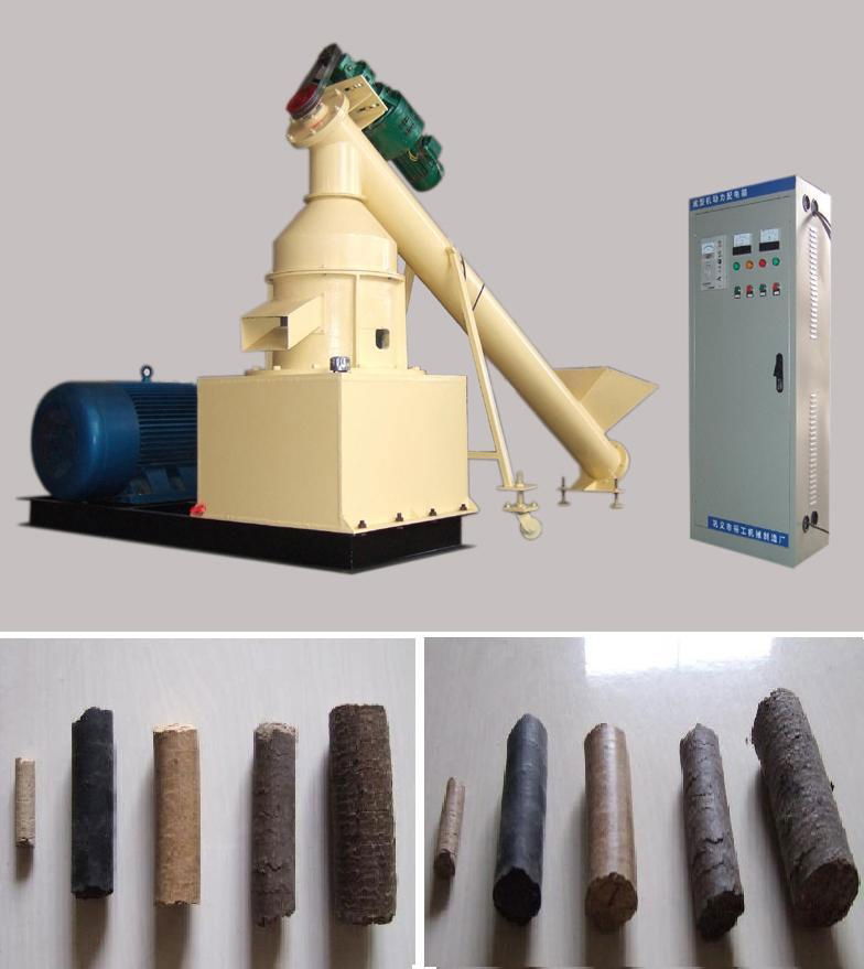 BBQ biomass charcoal briquette making machine 5