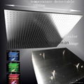 biggest shower head 100cm large size square led shower head 1