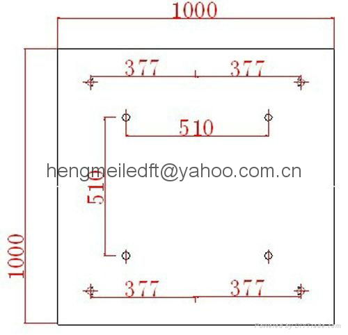 biggest shower head 100cm large size square led shower head 2