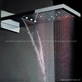 led rain shower,waterfall led shower 1