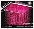 led rain shower