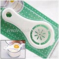 Egg White Separator  Funnel Holder Sieve  5