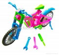 Colorful Emulational Detachable Bike Intelligent Toys For Baby