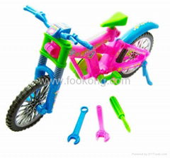 Colorful Emulational Detachable Bike Intelligent Toys For Baby