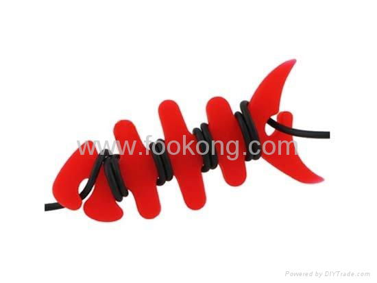 Mini Portable Fishbone Wire Winder Coiling Device For MP3 MP4  3