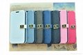 for S4 I9500 phone case with card slots 3