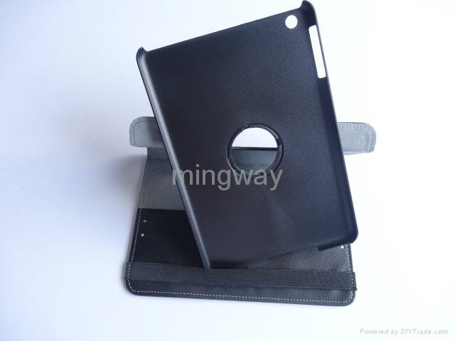 360 degree Rotating Wallet case for iPad 3