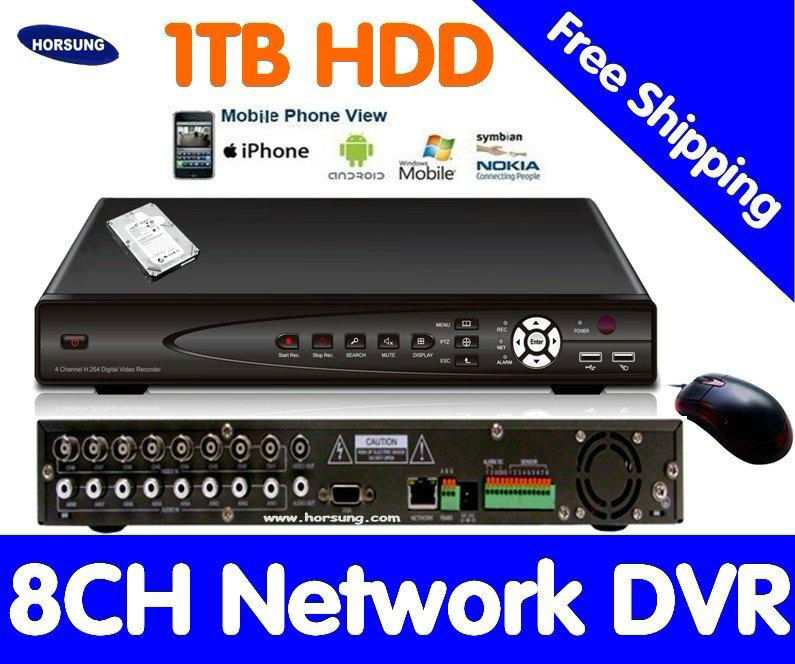 8CH H.264 Standlone Network DVR HT-8008V