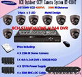 8CH DIY Dome Security Camera Systems HT-8308T