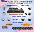 8ch CCTV Camera DVR Systems Kit