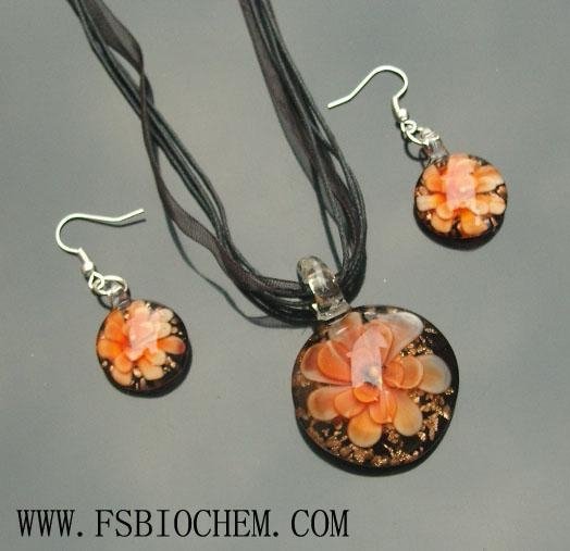 Murano glass jewelry sets