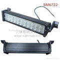 72W 14" truck vehicle LED light bar