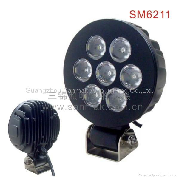 51W 6" crane truck vehicle LED work light 3