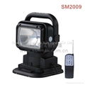 360 degree remote magnetic vehicle HID search light 1