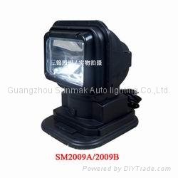 360 degree remote magnetic vehicle HID search light 5