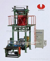 Plastic film blowing machine 