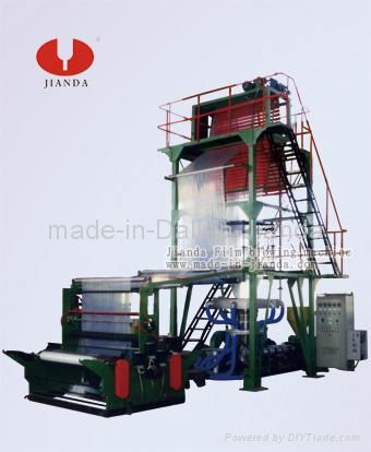 Plastic film blowing machine 