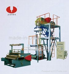 Plastic film blowing machine 