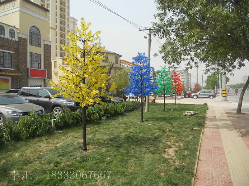 新疆led發光樹燈 2