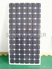 MCS certificate 195W solar panel 