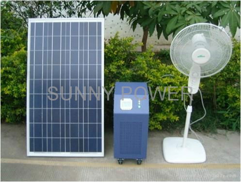 300W solar home UPS system 2