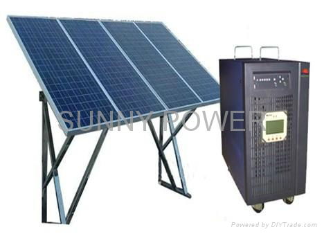 300W solar home UPS system 3