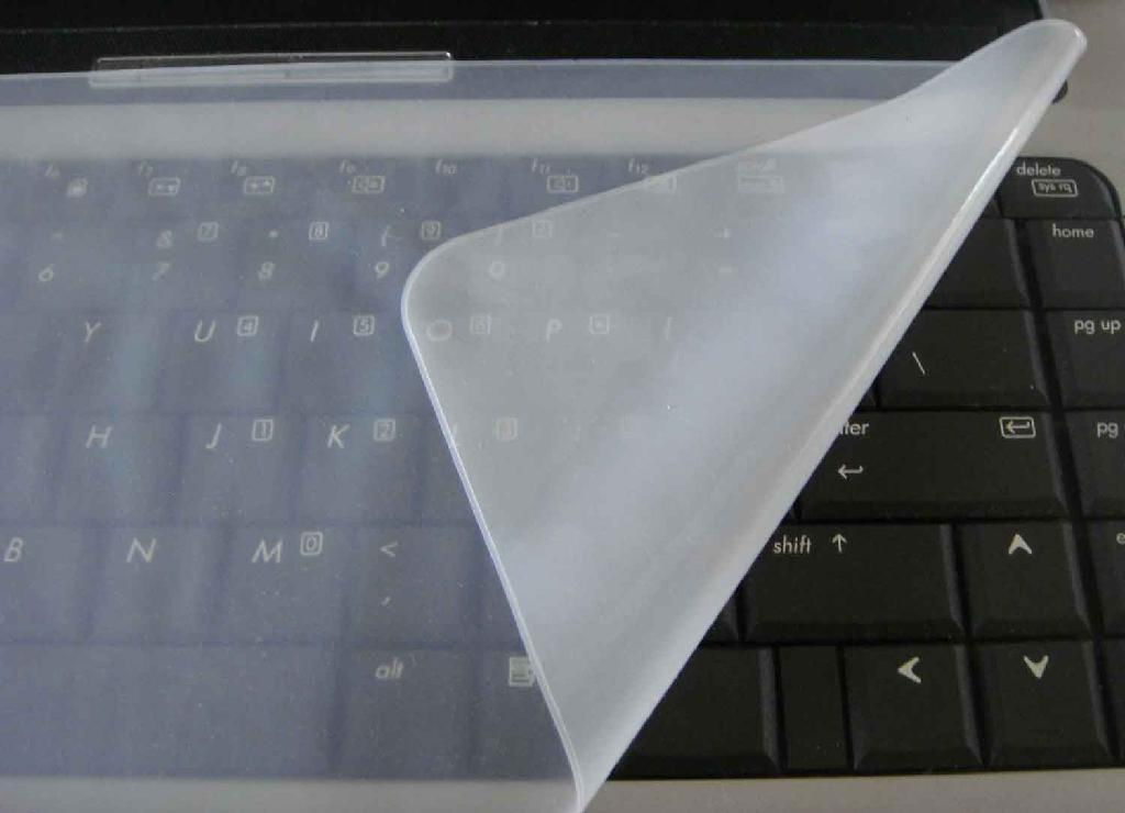 Silicone protective film